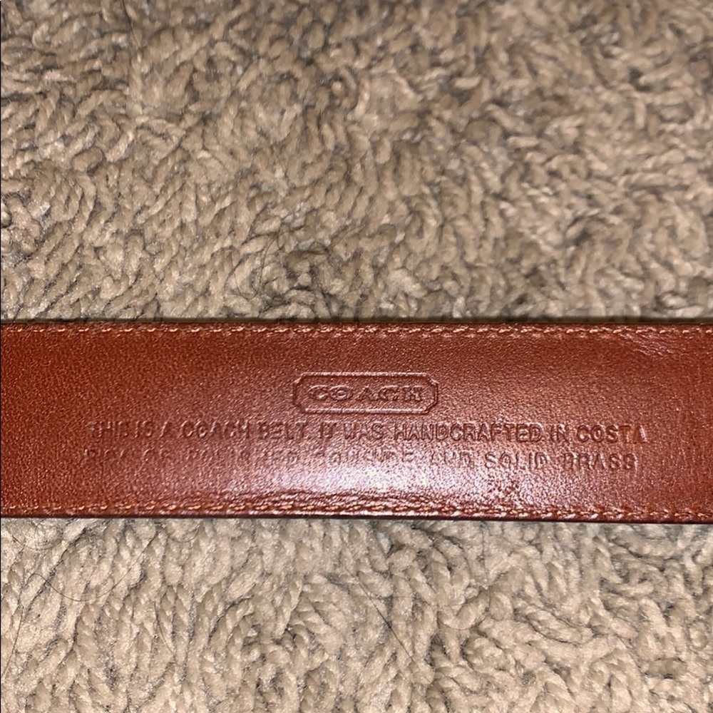 Coach belt - Picture 3 of 6